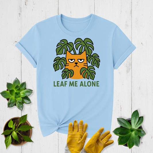 Sir Sproutsalot "Leaf Me Alone" T-shirt