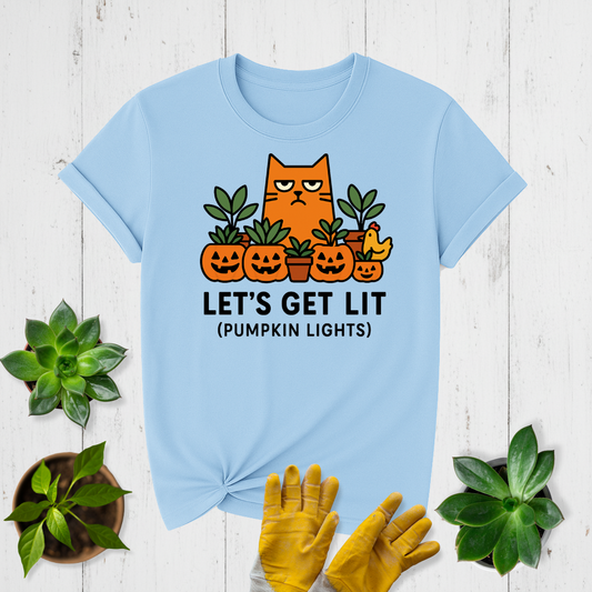 Sir Sproutsalot "Let's Get Lit" T-shirt