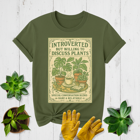 Introverted (with coffee) T-shirt