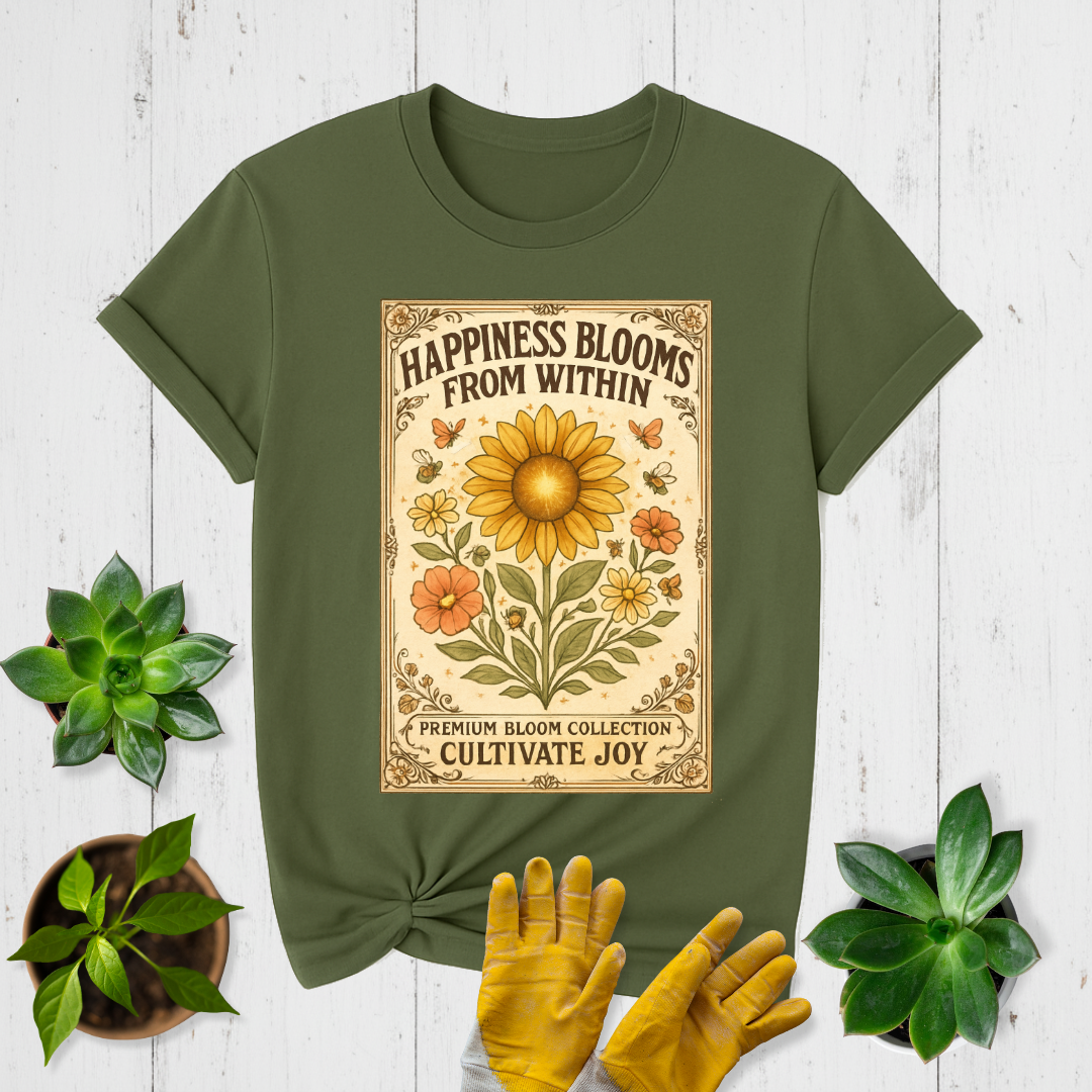 Happiness Blooms T-shirt