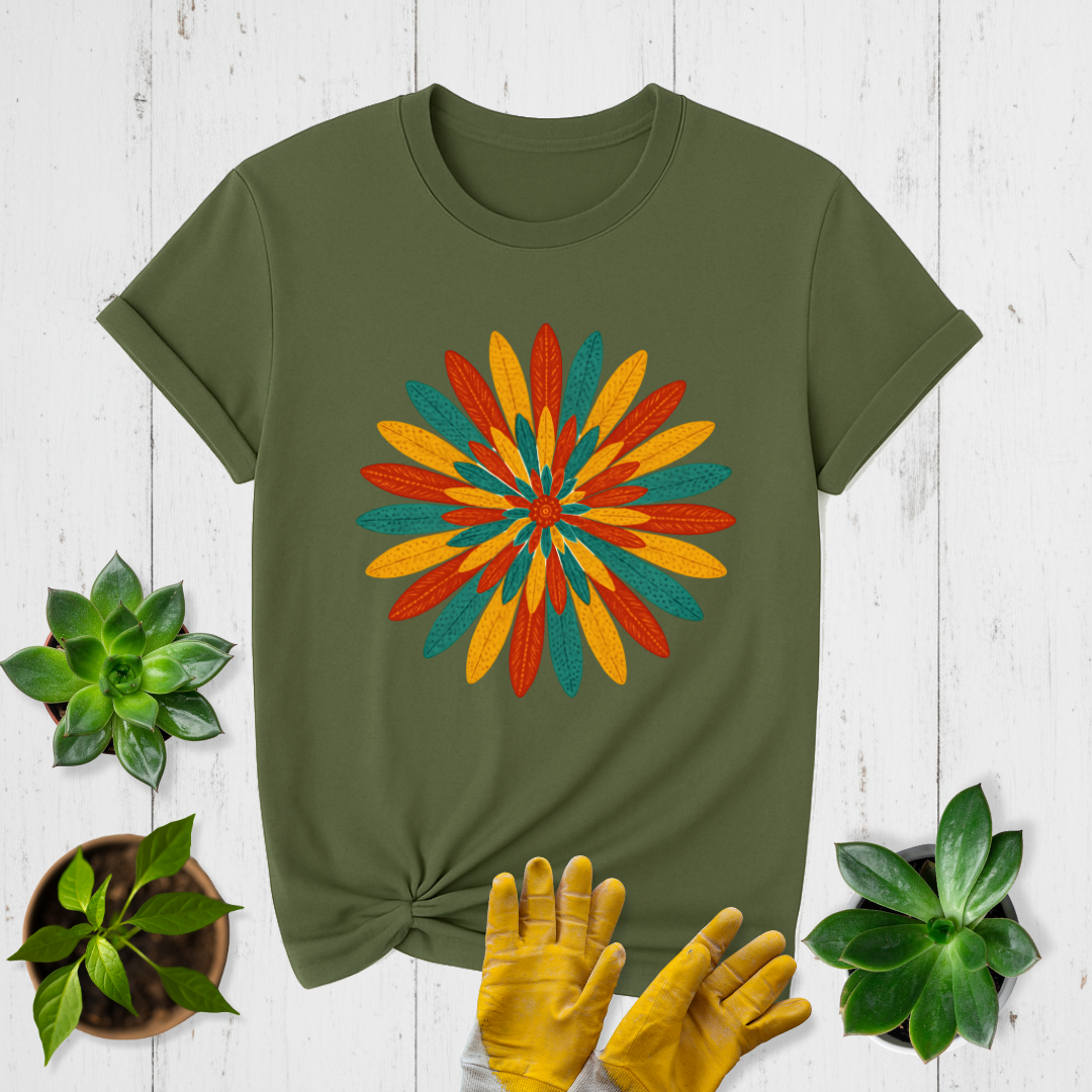 Folk Starburst Petal T-shirt