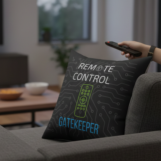 Remote Control Gatekeeper Pillow