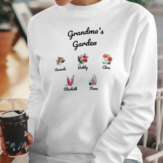 Grandma's Garden Sweatshirt (1-5)
