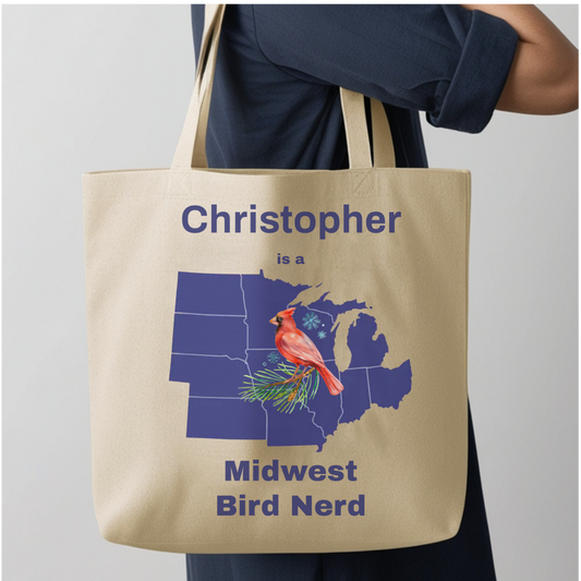 Personalized Midwest Bird Nerd