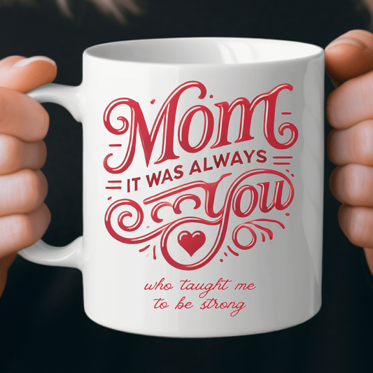 Mom: It Was Always You Who Taught Me to Be Strong