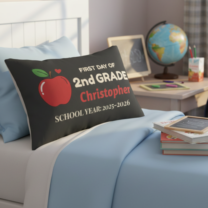 First Day of School Pillow