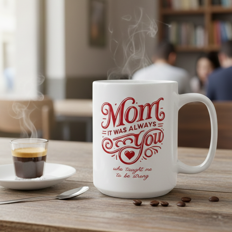 Mom: It Was Always You Who Taught Me to Be Strong
