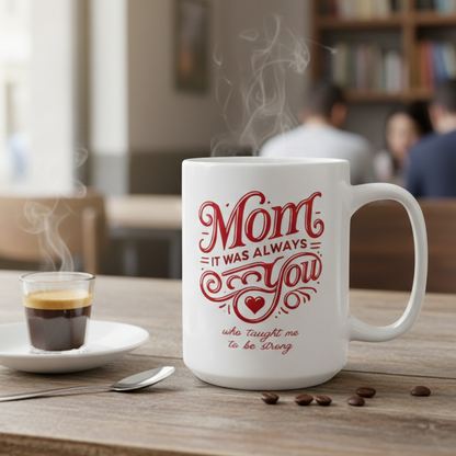Mom: It Was Always You Who Taught Me to Be Strong