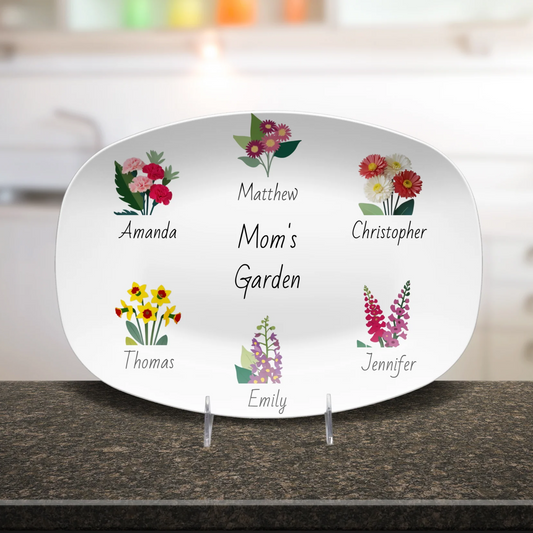Mom's Garden Platter