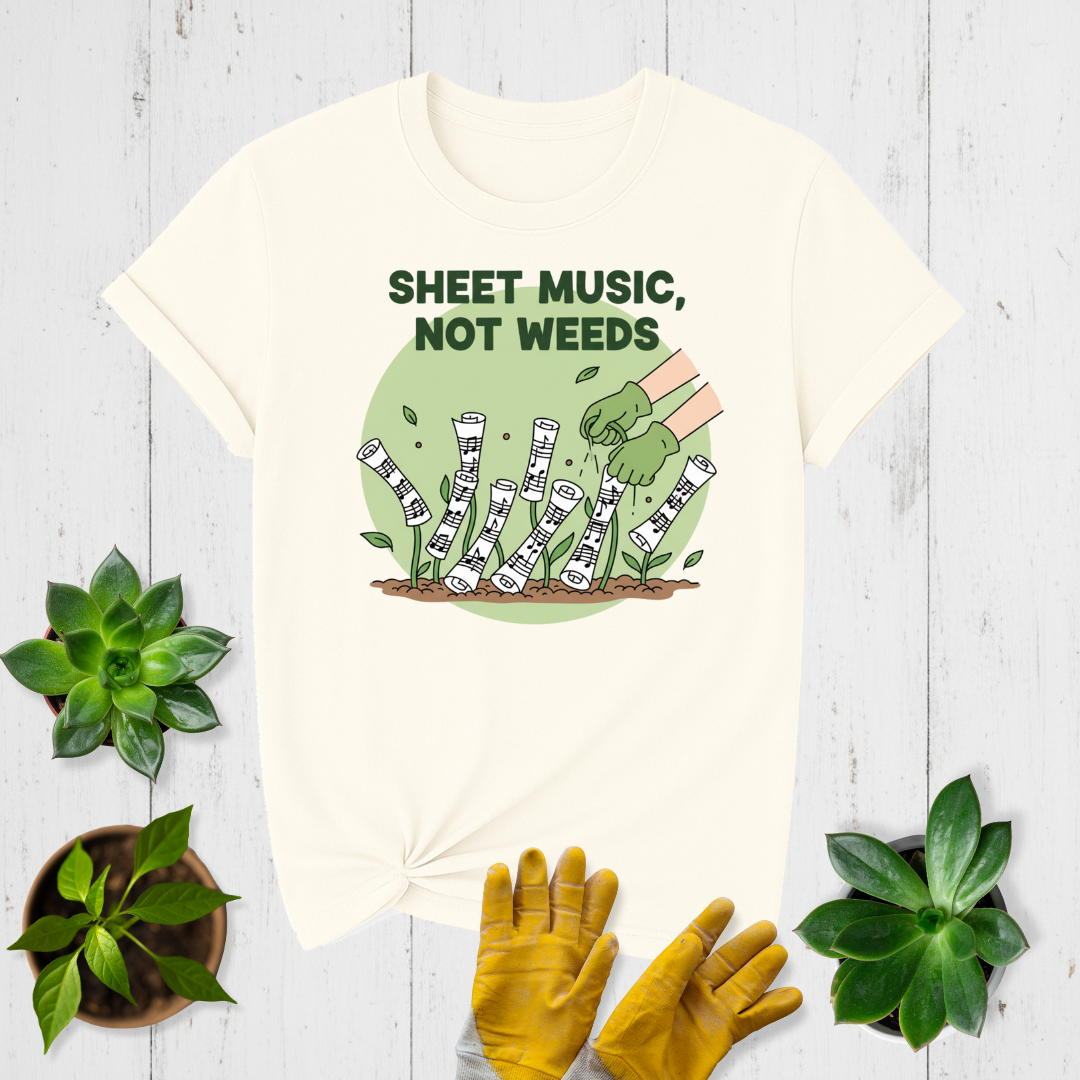 Sheet Music T-shirt