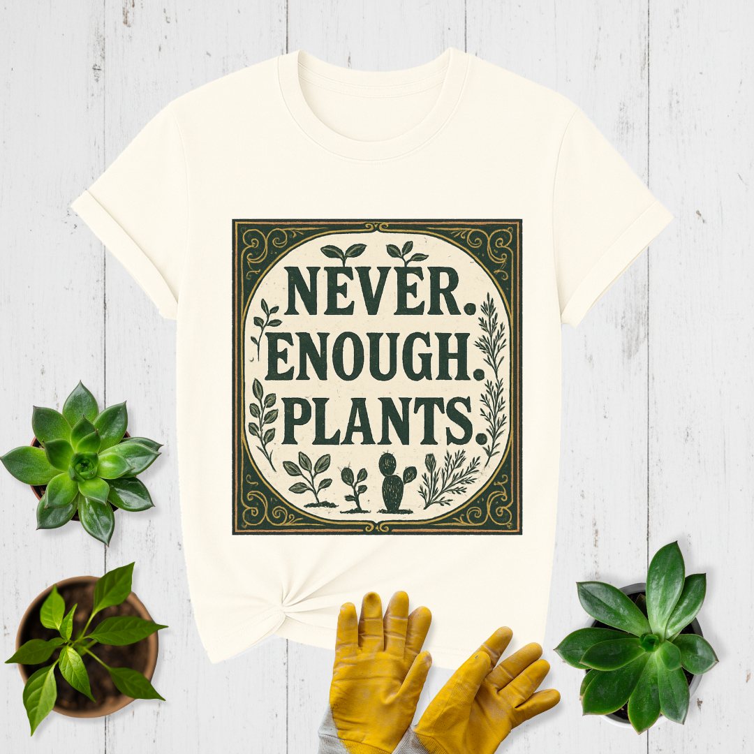 Never Enough Plants T-shirt
