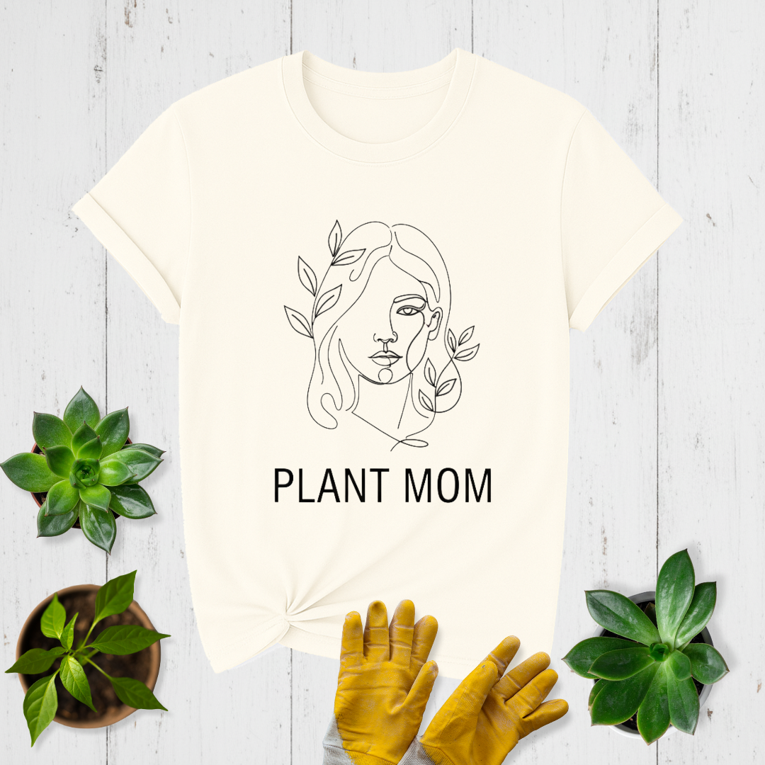 Minimalist Plant Mom T-shirt