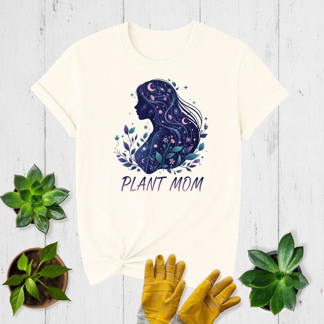 Cosmic Plant Mom T-shirt