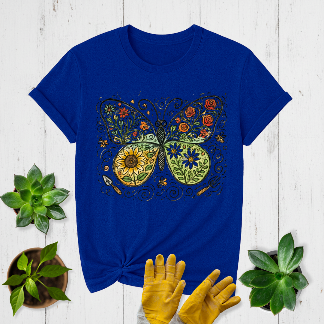 Butterfly Blooms T-shirt
