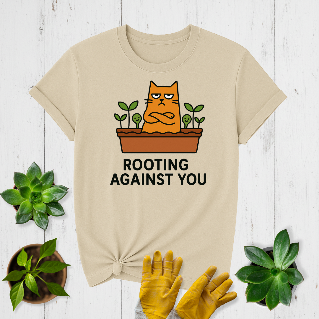 Sir Sproutsalot "Rooting Against You" T-shirt