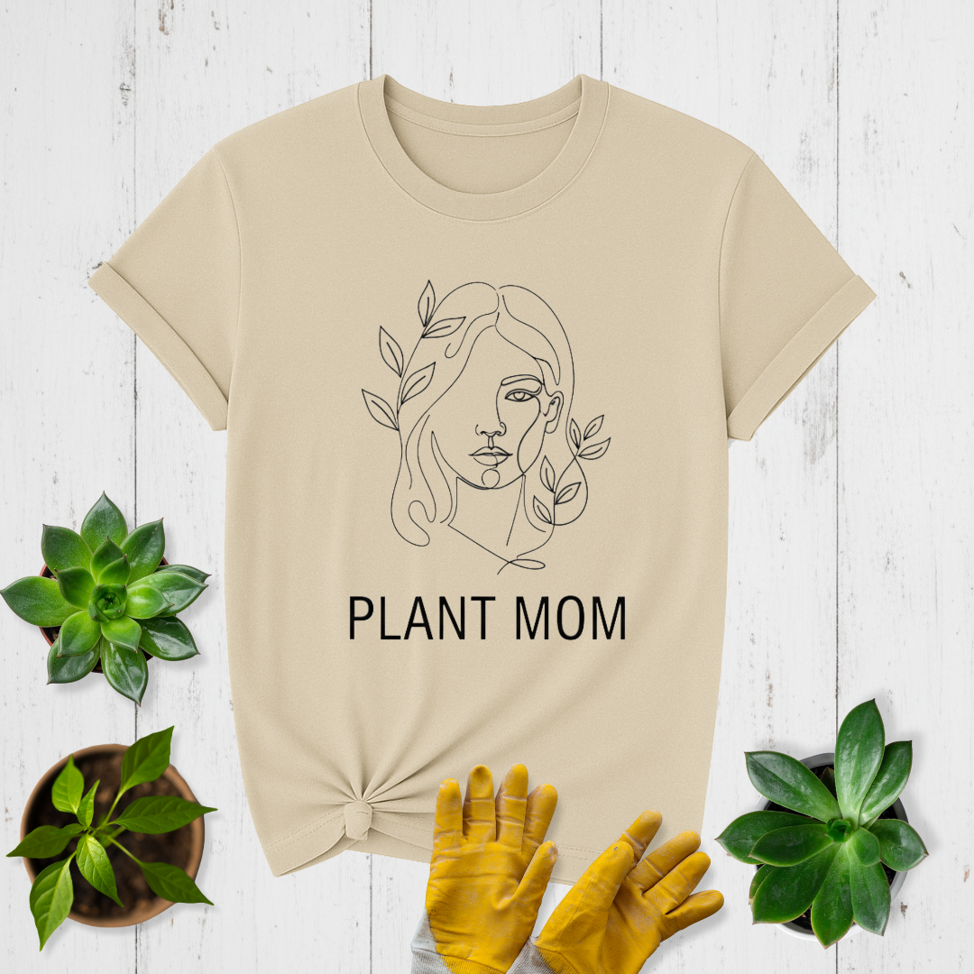 Minimalist Plant Mom T-shirt