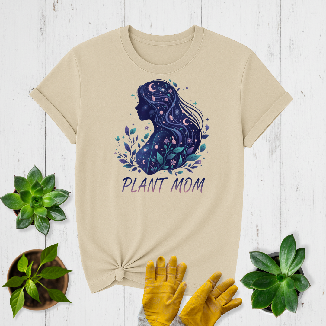 Cosmic Plant Mom T-shirt