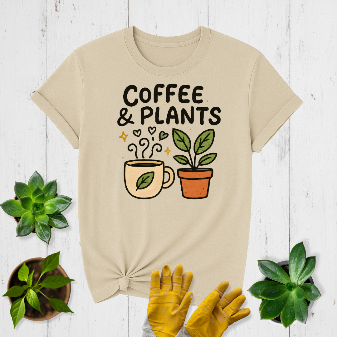 Coffee & Plants T-shirt