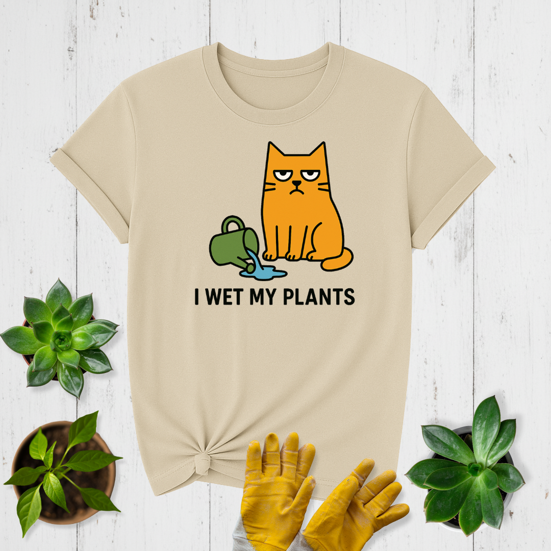 Sir Sproutsalot "I Wet My Plants" T-shirt
