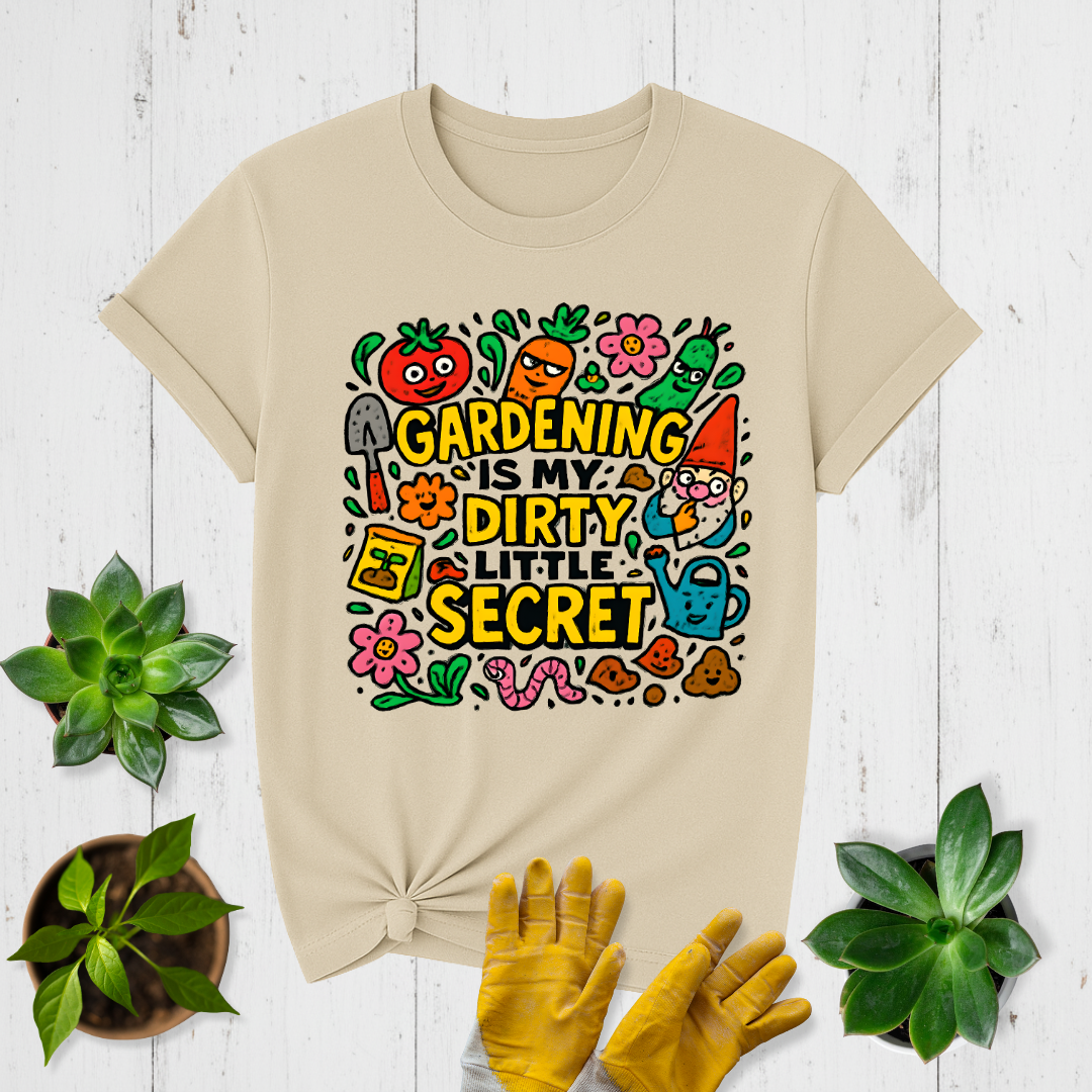 Gardening Is My Secret T-shirt