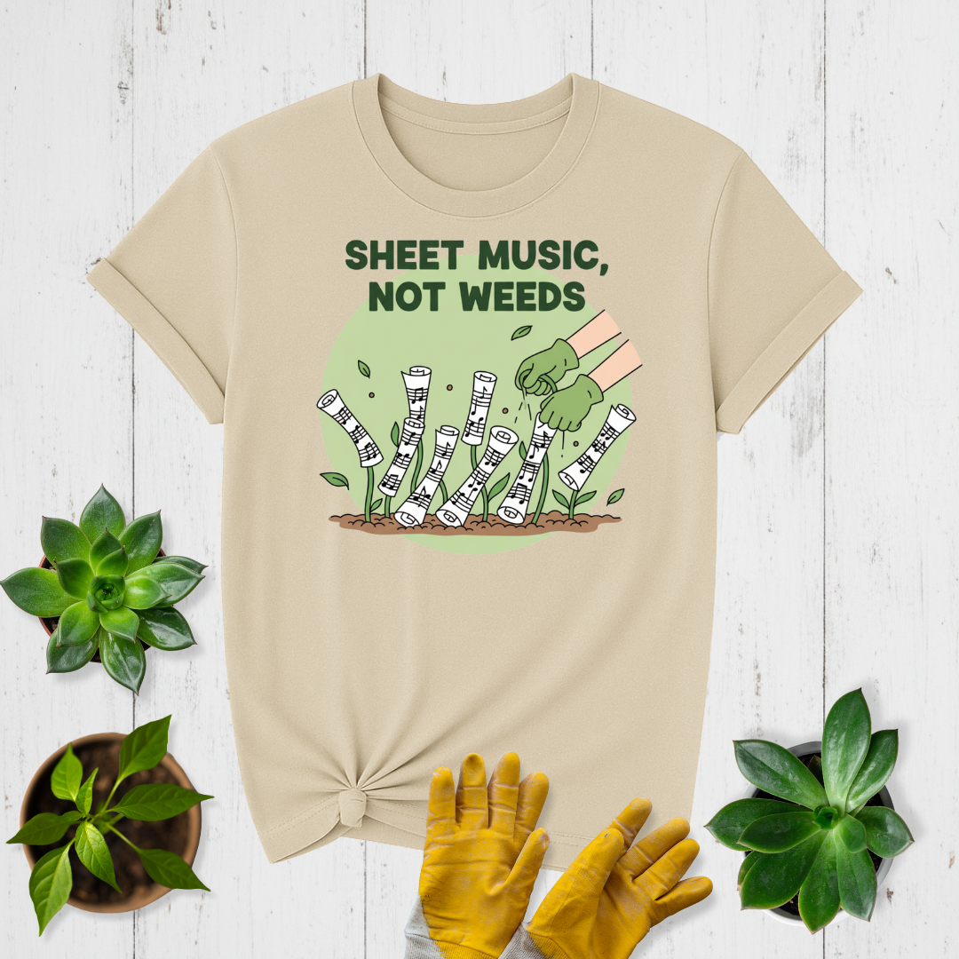 Sheet Music T-shirt