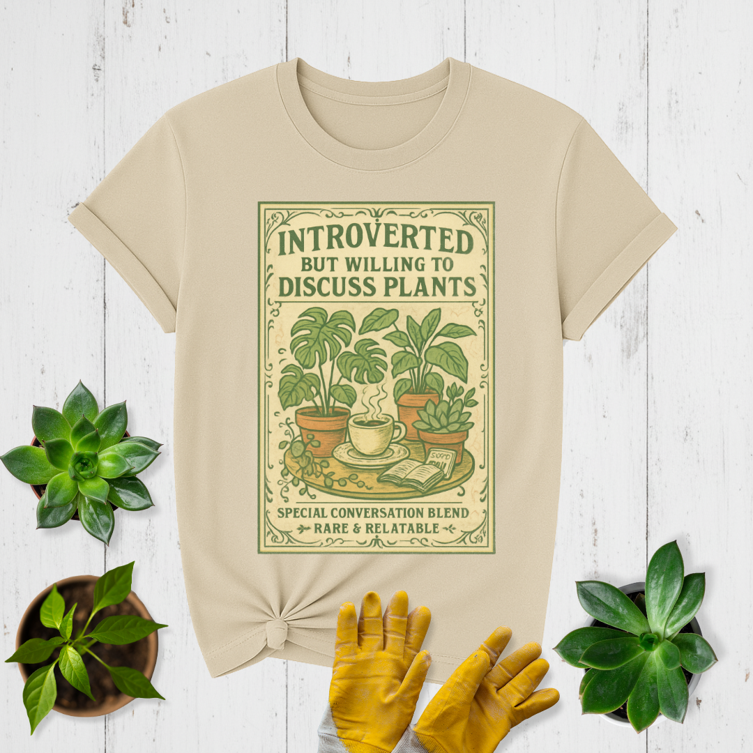 Introverted (with coffee) T-shirt
