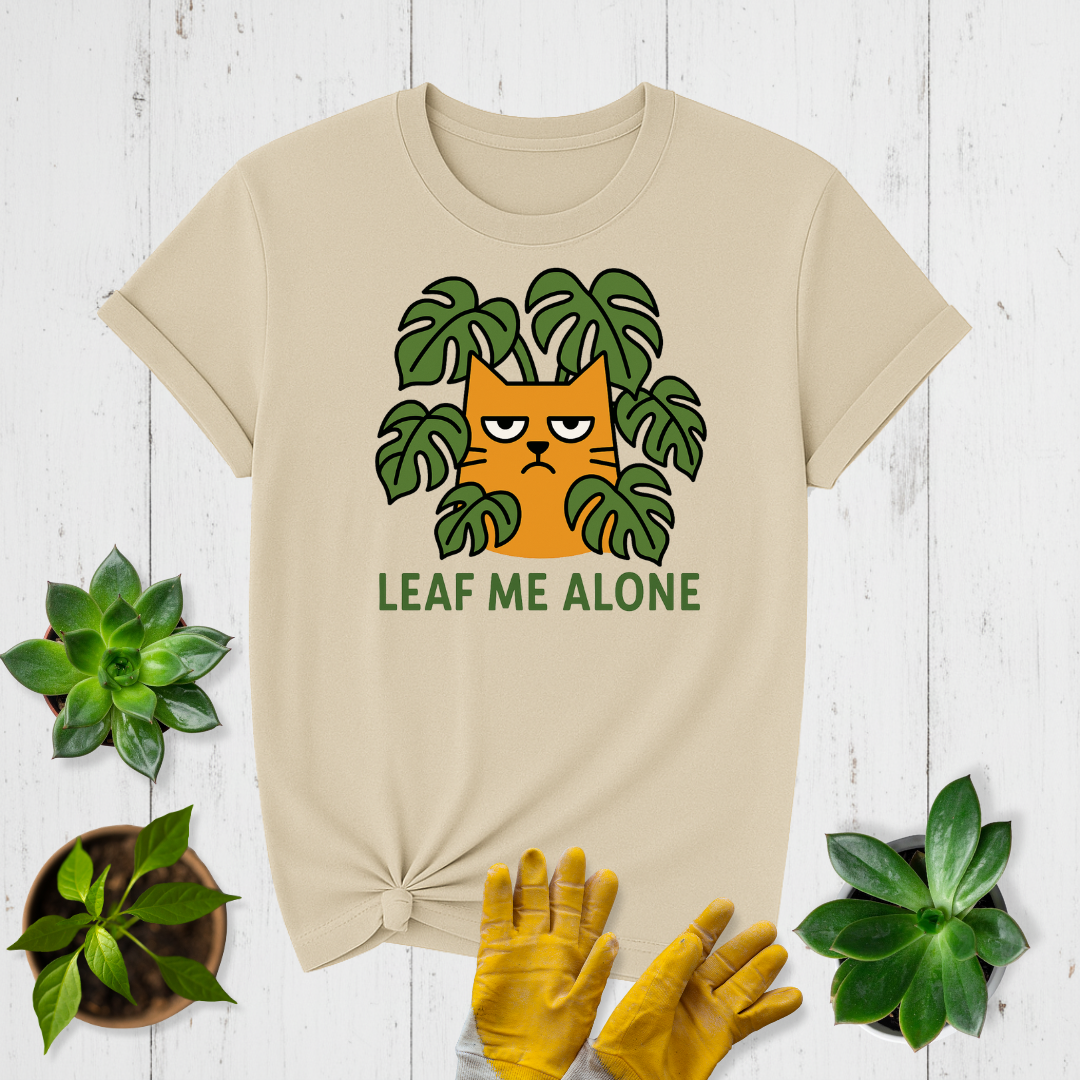 Sir Sproutsalot "Leaf Me Alone" T-shirt