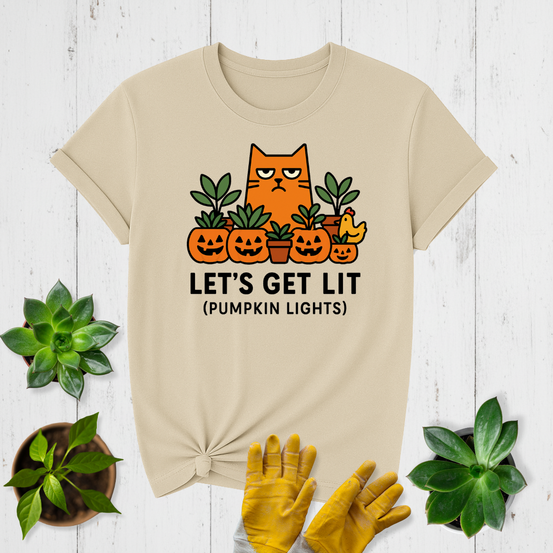 Sir Sproutsalot "Let's Get Lit" T-shirt