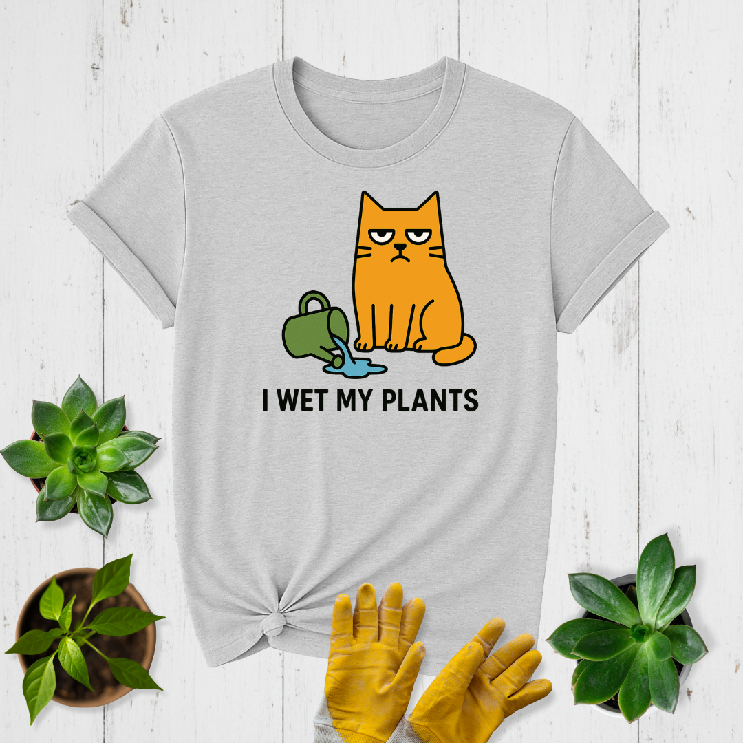 Sir Sproutsalot "I Wet My Plants" T-shirt