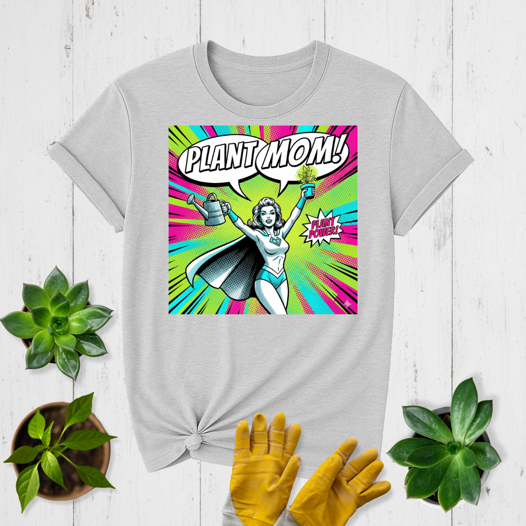 Pop Art Plant Mom T-shirt