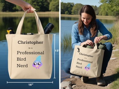 Personalized Professional Bird Nerd