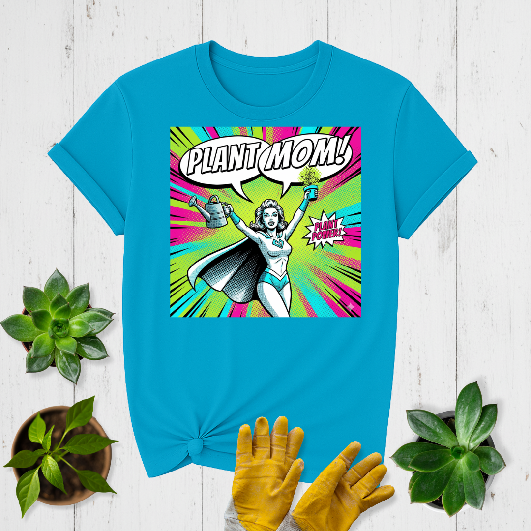 Pop Art Plant Mom T-shirt