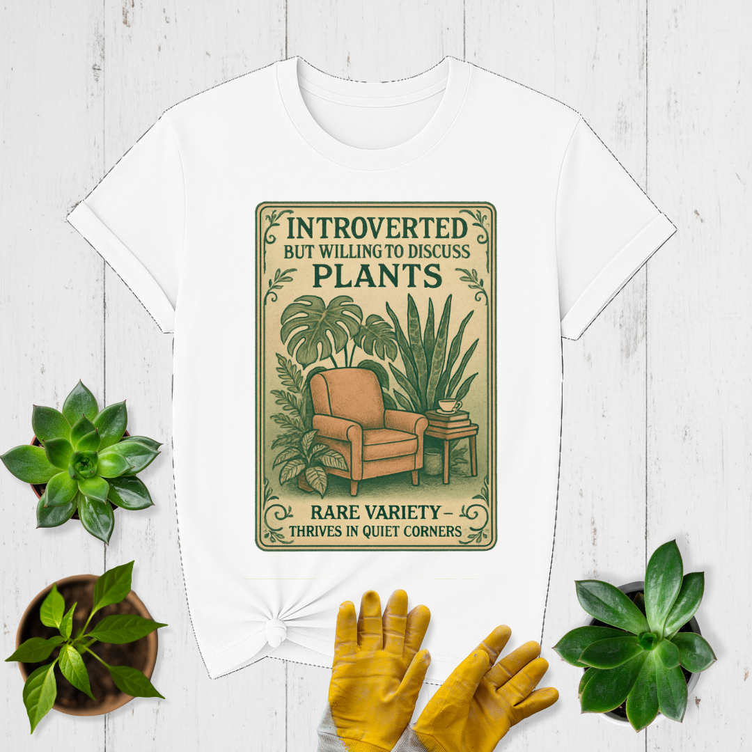 Introverted (with a chair) T-shirt