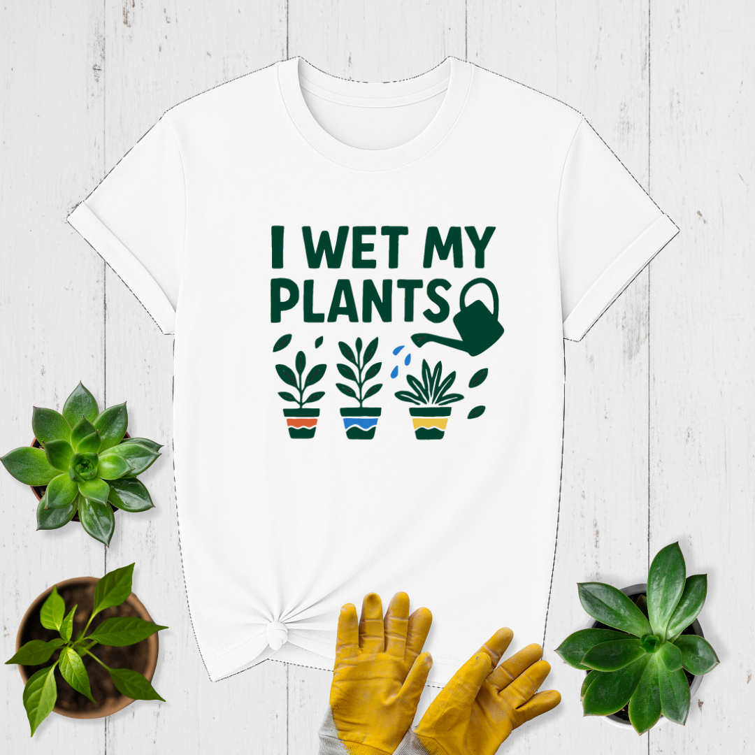 I Wet My Plants T-shirt