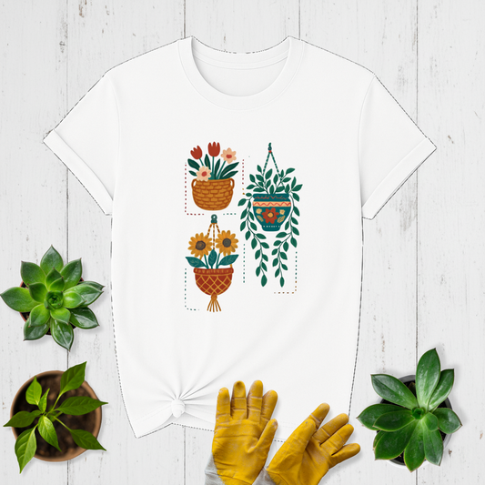Folk Planter Trio T-shirt
