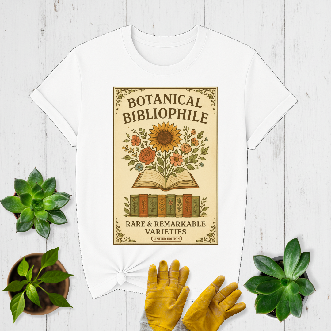 Botanical Bibliophile T-shirt