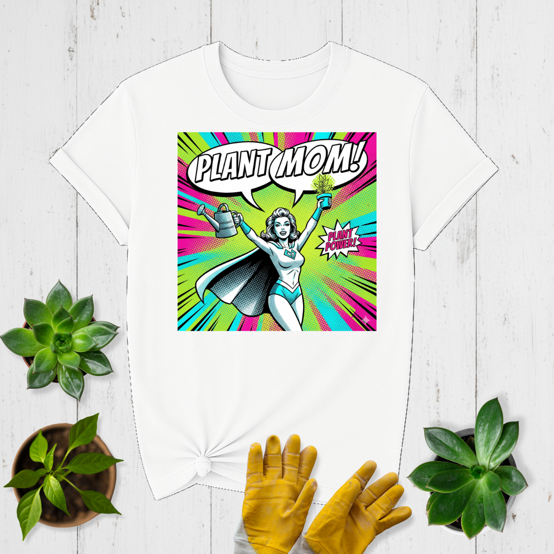 Pop Art Plant Mom T-shirt