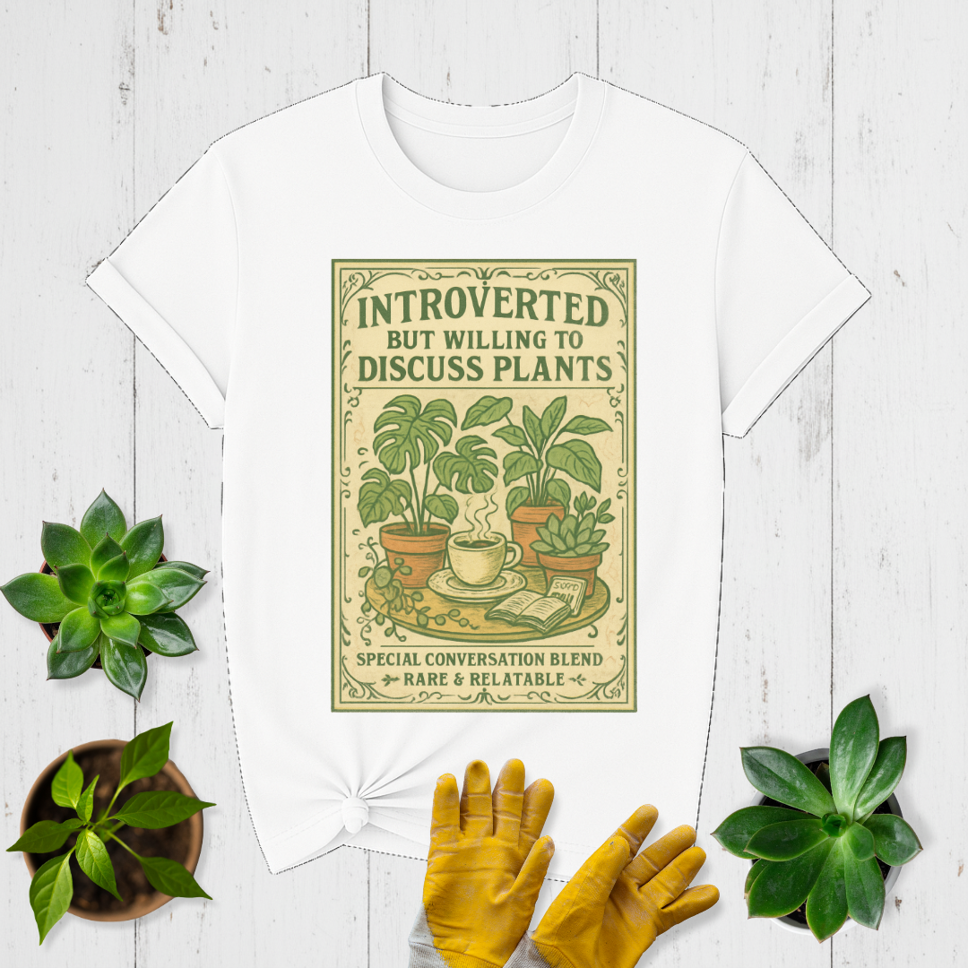 Introverted (with coffee) T-shirt
