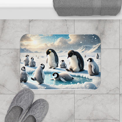 Penguins Bath Mat