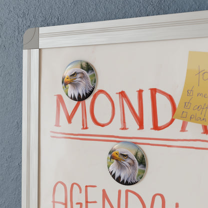 Bird Head Button Magnets
