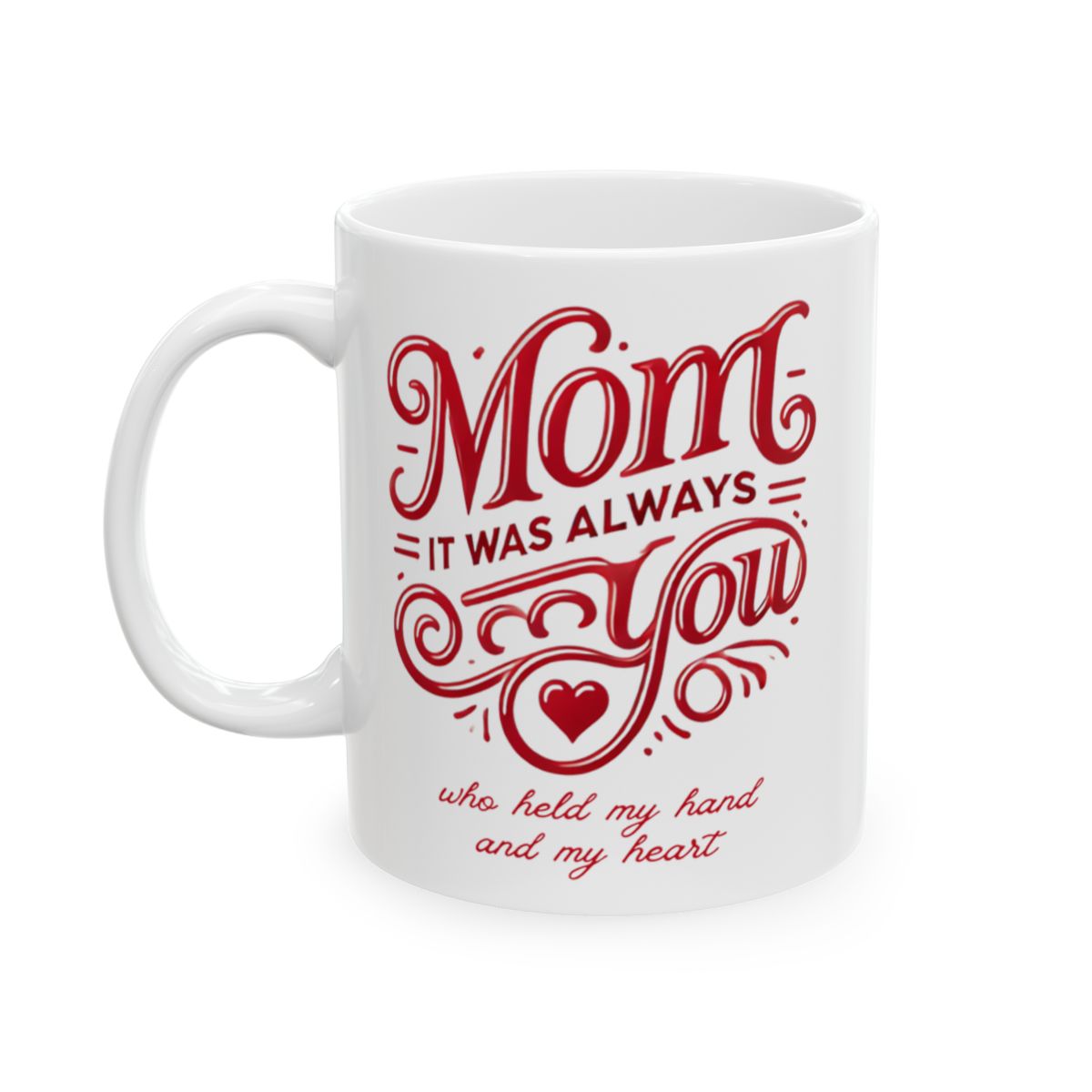 Mom: It Was Always You Who Held My Hand and My Heart