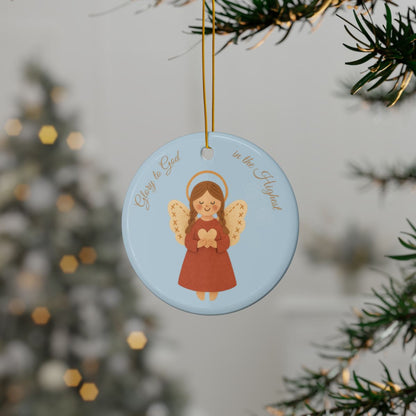Folk Angel Ornament
