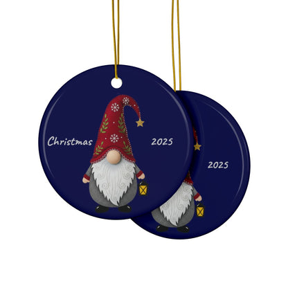 Personalized Folk Gnome Ornament