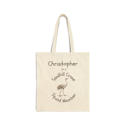 Personalized Sandhill Crane Squad Member