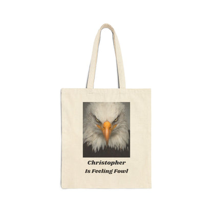 Personalized Eagle Feeling Fowl Tote