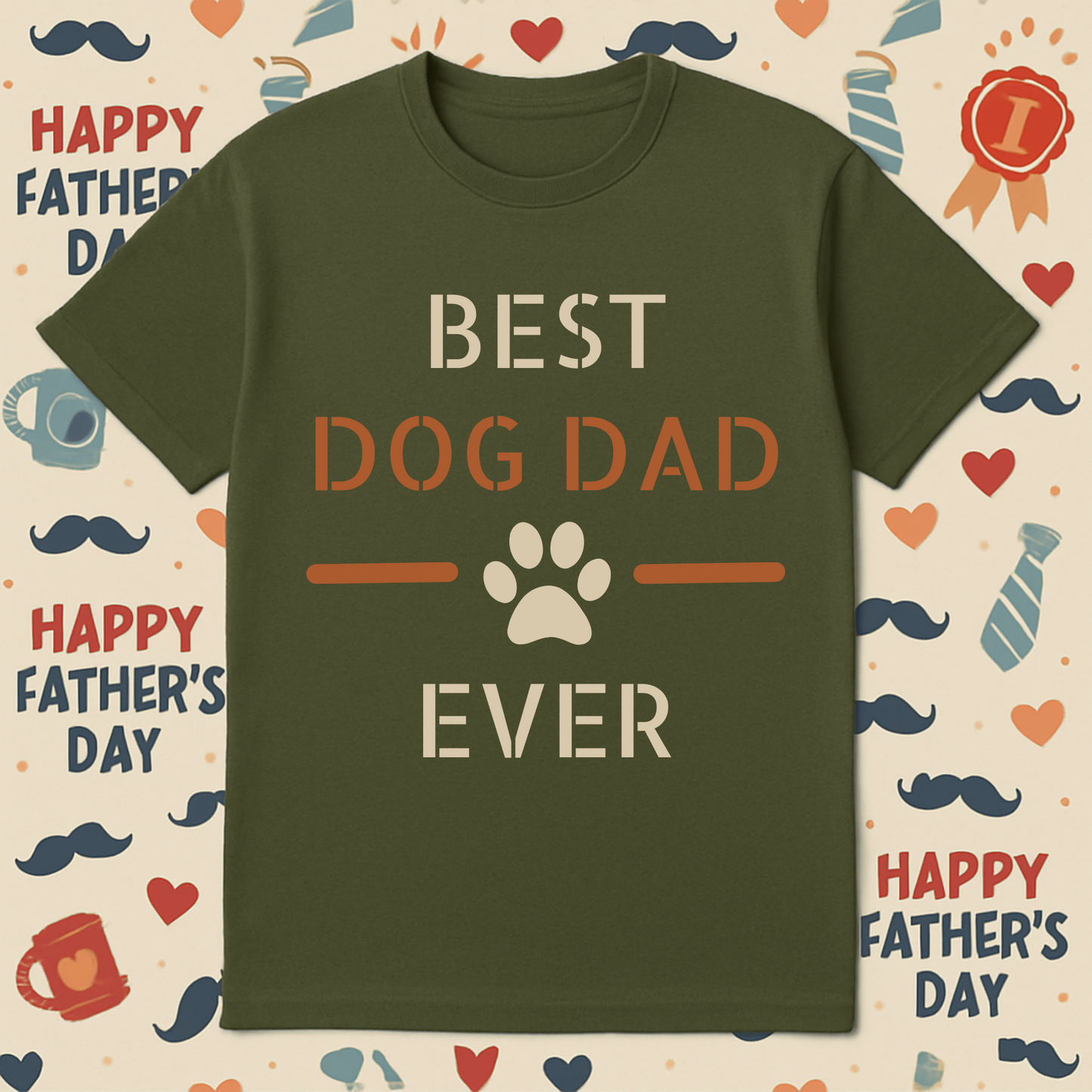 Best Dog Dad Ever T-shirt