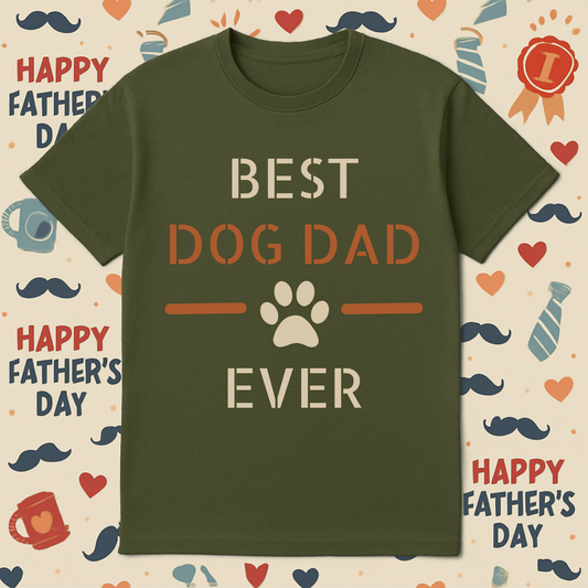Best Dog Dad Ever T-shirt