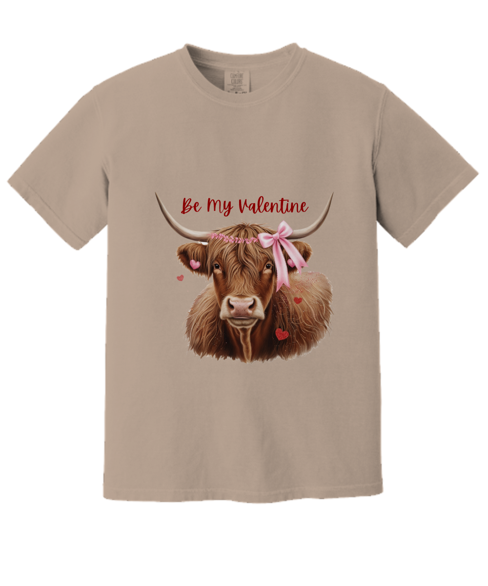 Highland Cow Be My Valentine