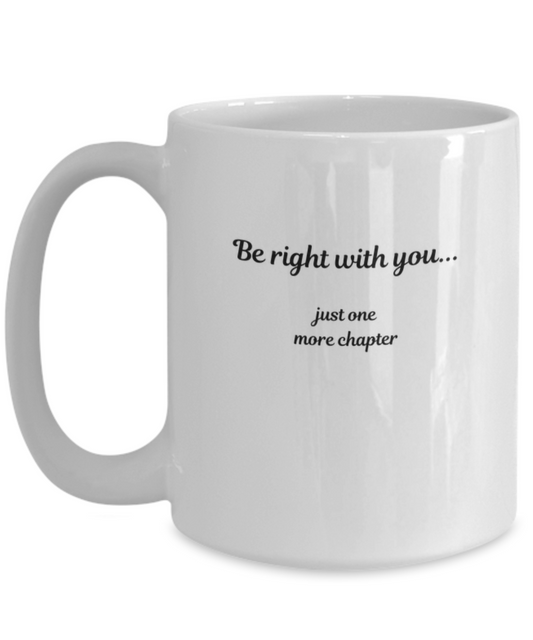 One more chapter mug for book lovers