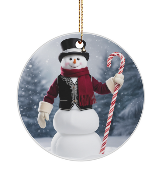 Snowman Fully Dressed Ornament